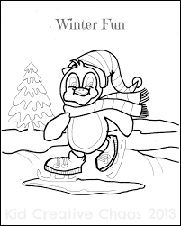 I hope you enjoy coloring it! Penguin Printable Coloring Pages Letter P Winter Theme Adventures Of Kids Creative Chaos