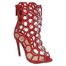Red Womens Lenka 06 Exotic High Heel