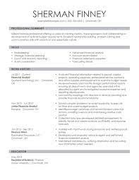 This page contains a good sample resume for finance internship position. 8 Amazing Finance Resume Examples Livecareer