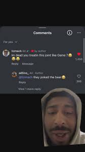 Reaction to the comments