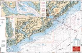 charleston sc nautical map chart image nautical chart