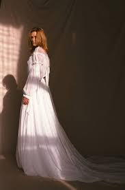 Chiffon Bishop Sleeve Wedding Dress Boho Wedding Dress Chiffon Bohemian Bridal Gown Olympia Wedding Dress Brands Etsy Wedding Dress Wedding Dress Chiffon