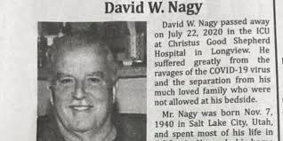 Common examples are major life achievements, extended family members' names, previous occupations or places of employment and pictures of the deceased. Family Of 79 Year Old Covid 19 Victim Blames Trump In His Obituary
