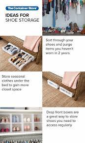 We did not find results for: Stop Throwing Your Shoes On Your Closet Floor Here S How To Organize All Of Your Shoes How To Organize Your Closet Closet Shoe Storage Storage
