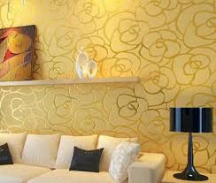 Wallpaper dinding ruang tamu kamar termurah bata coklat minimalis. 12 Desain Wallpaper Ruang Tamu Elegan Terbaik