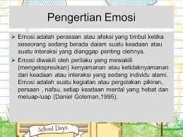 Gofur perhatian, selalu khawatir, dan selalu mikirin. Perkembangan Sosial Emosi Peserta Didik Ppt Download