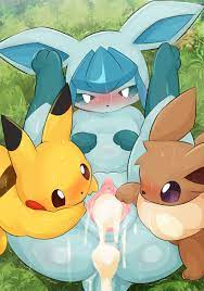 Glaceon X Pikachu & Eevee - Page 5 - HentaiEra