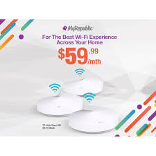Fast and stable internet connection. Myrepublic Fibre Internet Mesh Wi Fi System Electronics Others On Carousell