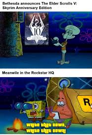 Skyrim anniversary edition is a 2021 remastered version of the 2011 game the elder scrolls v: Oqjnsibuicbynm
