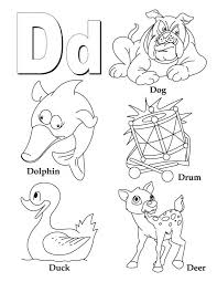 I wanted coloring pages that also provided another educational benefit. My A To Z Coloring Book Letter D Coloring Page Download Free My A To Z Coloring Book Letter D Coloring Alphabet Coloring Pages Abc Coloring Book Letters