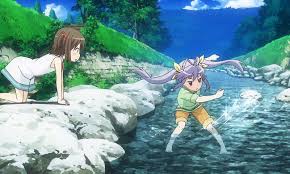 S01e04 Renge Meets Another Girl Her Age Named Honoka Ishikawa Who She Quickly Becomes Friends With Anime Anime Titles Non Non Biyori