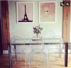 decor, acrylic dining chairs
