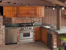 Now you basically have your outdoor kitchen cabinets and all you have to do is seal them so they can withstand anything. Outdoor Kitchen Cabinet Ideas Pictures Tips Expert Advice Hgtv