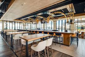 Portside pier delivers….good food, drinks and views! Portside Pier Docks For Outdoor Dining On The North Embarcadero Waterfront Eater San Diego