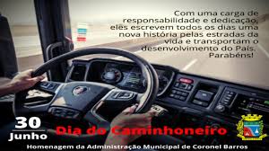 Hoje no brasil caminhoneiro tem homenagem especial para o dia internacional das mulher. Noticia Homenagem Ao Dia Do Caminhoneiro Prefeitura Municipal De Coronel Barros