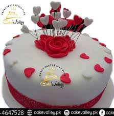 I made it for my husband last year. Valentine Day Cakes Archives Online Cake Order And Delivery In Lahore Customize Fondant Cakes