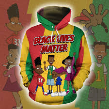 Little red riding hood big bad wolf anime youtube red. Black Cartoon Characters All Over Hoodie Black Lives Matter Melaninful