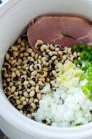 Slow Cooker Black Eyed Peas - Dinner At The Zoo