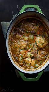 Coq Au Vin Blanc Taste Love And Nourish Recipe Recipes Coq Au Vin Cooking Recipes