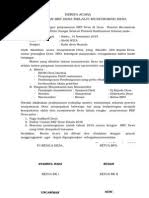 Artikel ini membahas tentang pengertian notulen rapat, fungsi, format, dan berbagai contohnya. Notulen Rapat Musyawarah Dengan Masyarakat Desa Pandak