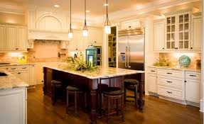 Light Tan Kitchen Cabinets Dark Brown Island 101006 Design Ideas Pictures