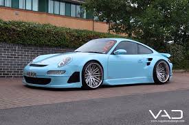 Porcshe 997 Vad Rsr Kit Baby Blue Ultra Blue Porsche 997 Turbo Porsche Porsche Rsr