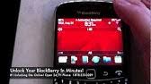 You can now choose from several . How To Unlock Your Blackberry Bold 9900 Or Any Other Blackberry Smartphone Youtube
