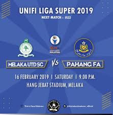 Check super liga 2020/2021 page and find many useful statistics with chart. Live Streaming Melaka United Vs Pahang Liga Super 16 Februari 2019 Area Sukan