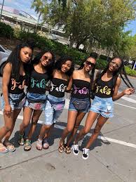 Teenage Birthday Squad Outfits Ideas Follow Heyitstati01 For More Squad Outfits Squad Goals Black Birthday Girl Shirt
