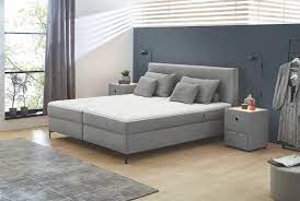 Hier wirst du nicht nur gut schlafen, sondern findest auch viel platz zur aufbewahrung deiner dinge. Polsterbett 180x200 Inkl Bettkasten Steffi Von Jockenhofer Grau