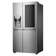 The control lock button disables every other button on your refrigerator's led display. Buy Lg Refrigerator Side By Side 601 Litres Gr X259csbv Instaview Door In Door Spaceplus Ice System Online In Uae Sharaf Dg