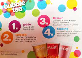 The boba is served in two flavors: Foodporn Bubble Tea Bei Mcdonald S Kroko615s Life