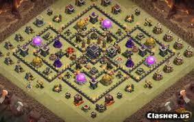 Base war th 9 terkuat di dunia. Town Hall 9 Coc War Base Links Clash Of Clans Clasher Us
