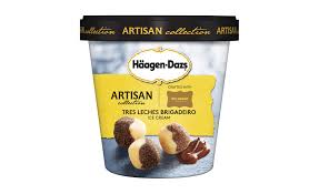 Water, sugar, corn syrup, belgian chocolate, cocoa peocessed with alkali, soy lecithin, pectin, vanilla extract, salt. New Dairy Products Haagen Dazs Launches Artisan Ice Cream Collection 2015 07 16 Dairy Foods