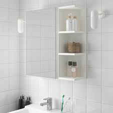 Ikea Lillangen Spiegelschrank 1 Tur 1 Abschlussregal Weiss Mirror Cabinets Bathroom Mirror Cabinet Ikea