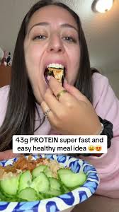 Quick and Delicious 43g Protein Meal Idea