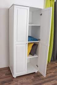 Hoher, schlanker weisser schrank mit den abmessungen: Hoher Kleiderschrank Kiefer