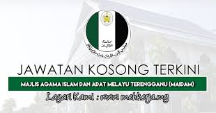 Jawatan kosong 2019 terkini ok? Jawatan Kosong Terkini Di Majlis Agama Islam Dan Adat Melayu Terengganu Maidam 26 June 2019 Jawatan Kosong 2021 Kerja Kosong Terkini Job Vacancy