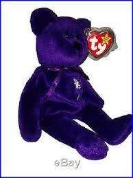 Rare Authentic 1st Edition Princess Diana 1997 Retired Beanie Baby Pvc Pellets Rare Beanie Babies