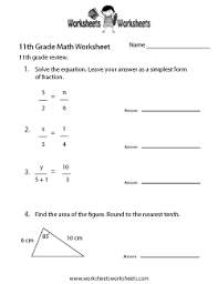 11th Grade Math Worksheets Free Printable Worksheets For Teachers And Kids In 2020 Math Worksheets Free Math Worksheets Printable Math Worksheets