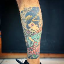 Traditional japanese geisha tattoo designs. Japanese Geisha Tattoo Traditional Novocom Top