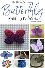 Looking for free knit patterns? 13 Butterfly Knitting Patterns Knitting