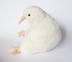 Albino Kiwi Bird Soft Toy Kiwi Plush Kiwi Bird Stuffed Toy Cute Stuffed Animals Cute Plush Soft Toy