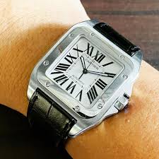 Maybe you would like to learn more about one of these? Cartier Santos Xl 100 Men S Fashion Watches Accessories Watches On Carousell
