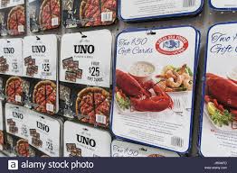 Recipients can use it for purchases of goods and services at participating jiffy lube service centers in the u.s. Prepaid Gift Cards Display In Costco Wholesale Store Usa Stock Photo Alamy
