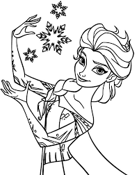 A coloring page with a lol doll dressed to kill let's go for a walk! Elsa Singing Let It Go Coloring Pages