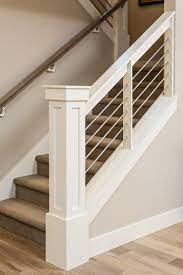 30 New Modern Staircase Ideas For Wonderful Home Modern Stair Railing House Stairs Stair Railing Design