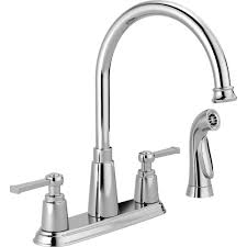 Charming and simplistic, the bathroom faucet is a brilliant accessory for your bathroom. Delta Emmett Two Handle Kitchen Faucet At Menards