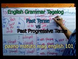 Past Tense And Past Progressive Tense Of The Verb Paano Matuto Mag English English Grammar Tagalog Youtube Some past participles in the function of attributes can express active meaning. past tense and past progressive tense