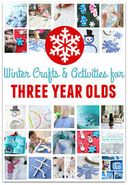 22 Winter Crafts For Three Year Olds No Time For Flash Cards Winter Activities Preschool Winter Lesson Plan Winter Preschool